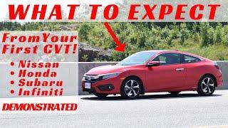 First CVT Transmission? Here's What to Expect.