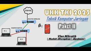 Pembahasan UKK TKJ Paket 2 Tahun 2024 | VLAN | Teknik Komputer Jaringan