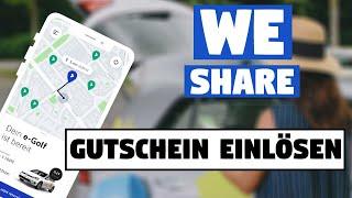 WE Share Gutschein einlösen - so geht's! (20 €)