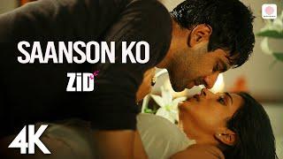 Saanson Ko - 4K Music Video | ZiD | Mannara, Karanvir | Arijit Singh | Sharib Toshi | Romantic Hits