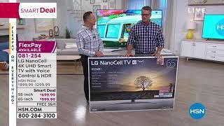 LG SM8100 55" NanoCell 4K UHD Smart TV w/Voice Control, ...