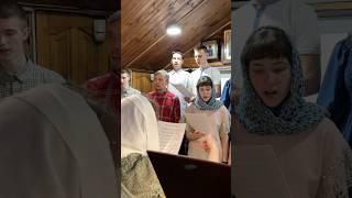 1 ирмос  Пятидесятницы (Архангельского)️ #хор #упц