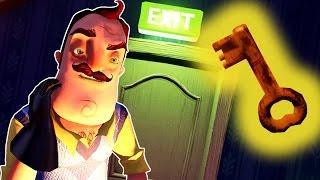 NEW KEY NEW ENDING? HELLO NEIGHBOR SECRETS & MYSTERIES | Hello Neighbor #3