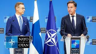 NATO Secretary General with the President of Finland  Alexander Stubb, 08 OCT 2024