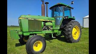 1980 John Deere 4840 with 2163 Hours Sold for Record Price on Iowa Farm Auction 9/26/24