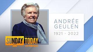 Andrée Geulen, Teacher Who Saved Jewish Children, Dies Age 100