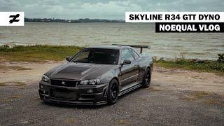 Skyline R34 GTT Dyno & Tune at AMT Motorsport | NOEQUAL.CO VLOG