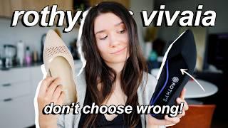 Rothys vs. Vivaia Comparison  | Honest Review | Sustainable, Recycled shoes