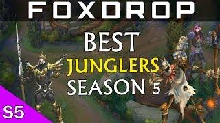 Patch 5.2 Jungle Tier List - Best Junglers for Solo Queue