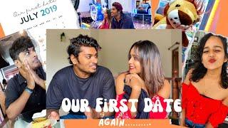 Recreating our FIRST DATE 3 1/2 YEARS LATER (සිංහල vlog) #colombo #couple #sinhala #srilanka