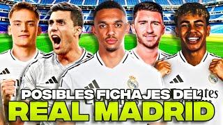 LOS FICHAJES DEL NUEVO REAL MADRID QUE LO CONVERTIRÁN EN UN EQUIPO IMPARABLE A FUTURO  *QUE LOCURA*