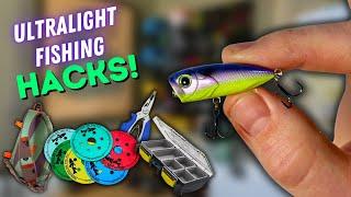 ULTRALIGHT Fishing HACKS You Need to Know!