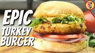 Pan Fried TURKEY BURGERS recipe