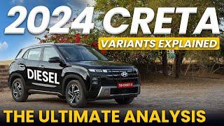 Hyundai Creta Facelift Diesel Variants Explained | E, EX, S, S(O), SX Tech, SX(O) | Jan