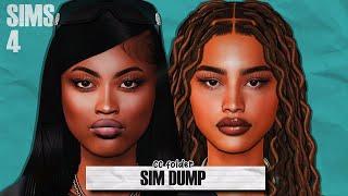 Urban Sim Dump 225  + CC Folder & Sims Download | Sims 4 Create a Sim