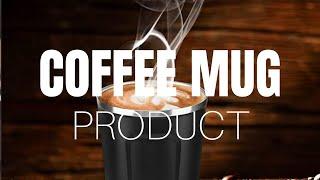 Travel Mug 3 in 1 Coffee Cup with Stainless Steel Coffee Filter - Product Video