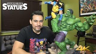 Hulk VS Wolverine Maquette Sideshow REVIEW