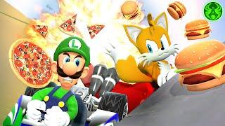 Luigi vs Tails – Food Delivery Competition Around the World!