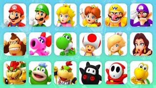 Super Mario Party Jamboree - All Characters