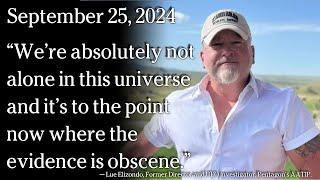 September 25, 2024 - From UFOs to Orbs — Lue Elizondo Talks IMMINENT.