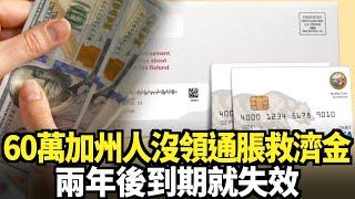 六十萬加州人沒領通脹救濟金 兩年後到期就失效｜今日加州