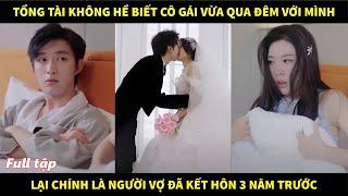 Tổng tài không hề biết cô gái vừa qua đêm với mình lại chính là người vợ đã kết hôn 3 năm trước