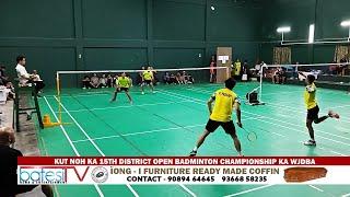 KUT NOH KA 15TH DISTRICT OPEN BADMINTON CHAMPIONSHIP KA WJDBA