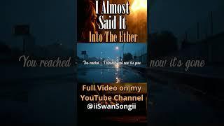 Into The Ether – I Almost Said It (Official Music Video) | Alternative Soul Rock | Intimate & Raw