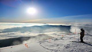 Best Ski/ Snowboard Mountain in NY in 4K Whiteface Mountain Tour & Summit POV