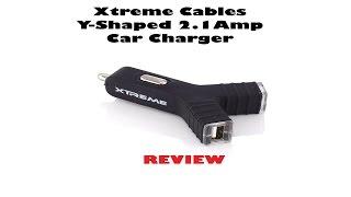 XtremeCables Y Shaped 2.1Amp Car Charger Review