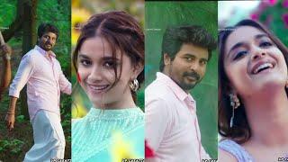 Adiye Rangoli Song Sk Ks VersionSivakarthikeyan KeerthySuresh Whatsapp Status DP CREATIONZz