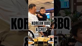 Dinner at my pop’s Korean BBQ Restaurant ‍ Did you know that my dad & uncle are both chef?