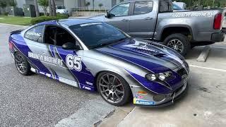 Vinyl Wrapped Pontiac GTO Tribute to the GTO.R w/ Maverick Man Carbon Spolier