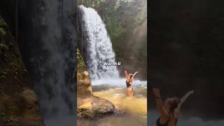 We found the best waterfall in Bali #shorts #bali #baliwaterfalls #waterfall #travel #hiking