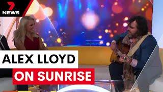 Alex Lloyd performs 'Amazing' on Weekend Sunrise | 7NEWS