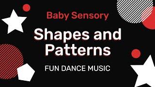 Baby Sensory Animation - Shapes and Patterns with Fun Dance Music