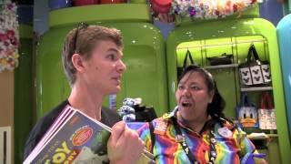 Art of Animation resort- Tommy looks around the store at Disney World