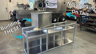 Building Custom Furniture and a Water Tank | A day in the Center Line Designs Shop!