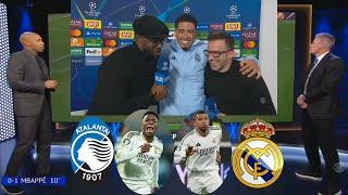 Atalanta vs Real Madrid 2-3 Jude Bellingham Crazy Reaction Thierry Henry And Carragher Review