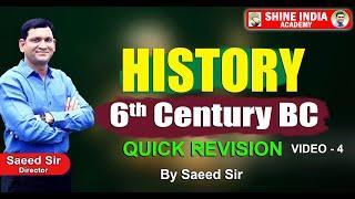 APPSC GROUP II Indian History 6th Century BC by Saeed Sir SHINE INDIA ACADEMY