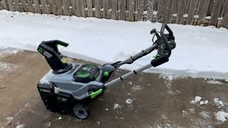 Ego Snow Blower Unboxing & First Thoughts | Not Your Typical Agent