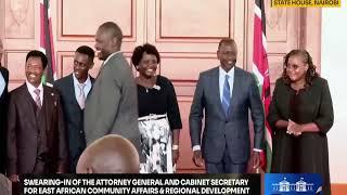 NEW EAC CS BEATRICE ASKUL WITH HER BEAUTIFUL FAMILY PHOTO SESSION WITH PRESIDENT RUTO