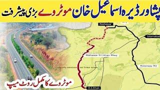 Peshawar Dera Ismail Khan MotorwayMap| Peshawar To Dera Ismail New Motorway Route Map|Map View