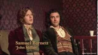 Aidan Turner in Desperate Romantics Featurette