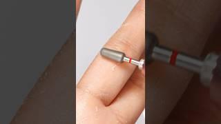 So satisfying!‍Introducing my newly daily care routine drill bit! #bits #naildrillbits #nailcare