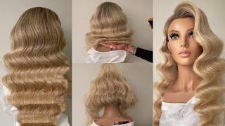 All secrets of Hollywood waves. Perfect hairstyle tutorial!