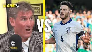 Simon Jordan SLAMS Declan Rice For Not Celebrating His England Goal vs Ireland! 