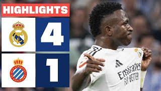 REAL MADRID 4 - 1 RCD ESPANYOL | HIGHLIGHTS LALIGA EA SPORTS