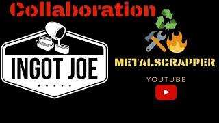 Collaboration of two metal melters! Ingot Joe & Metalscrapper join forces - Devil Forge