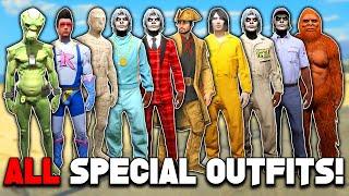 How To Unlock All RARE Special Outfits In GTA 5 Online!